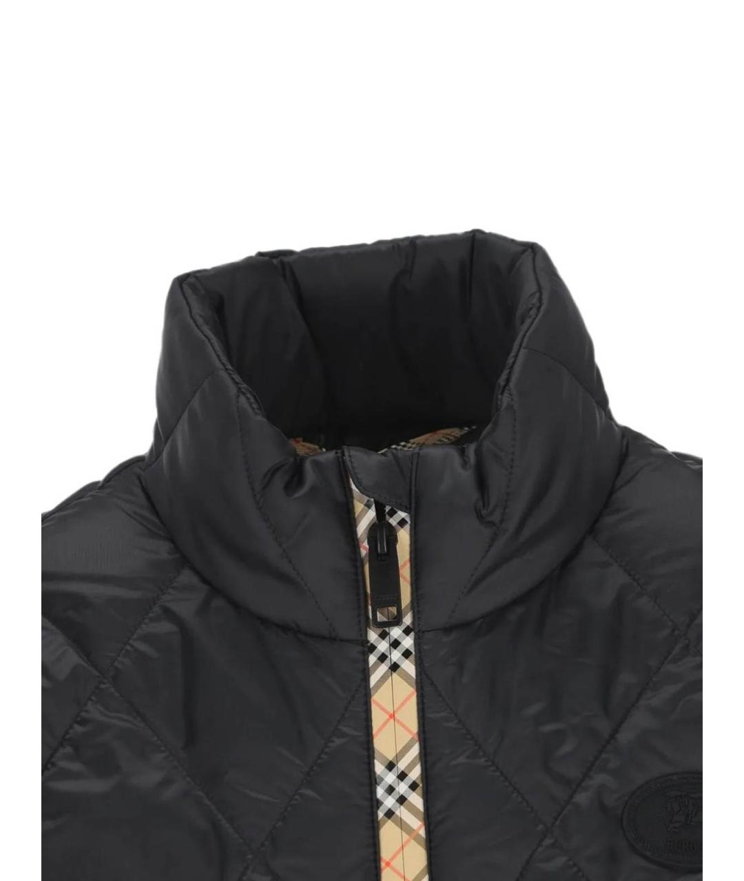 BURBERRY Черный жилет, фото 4
