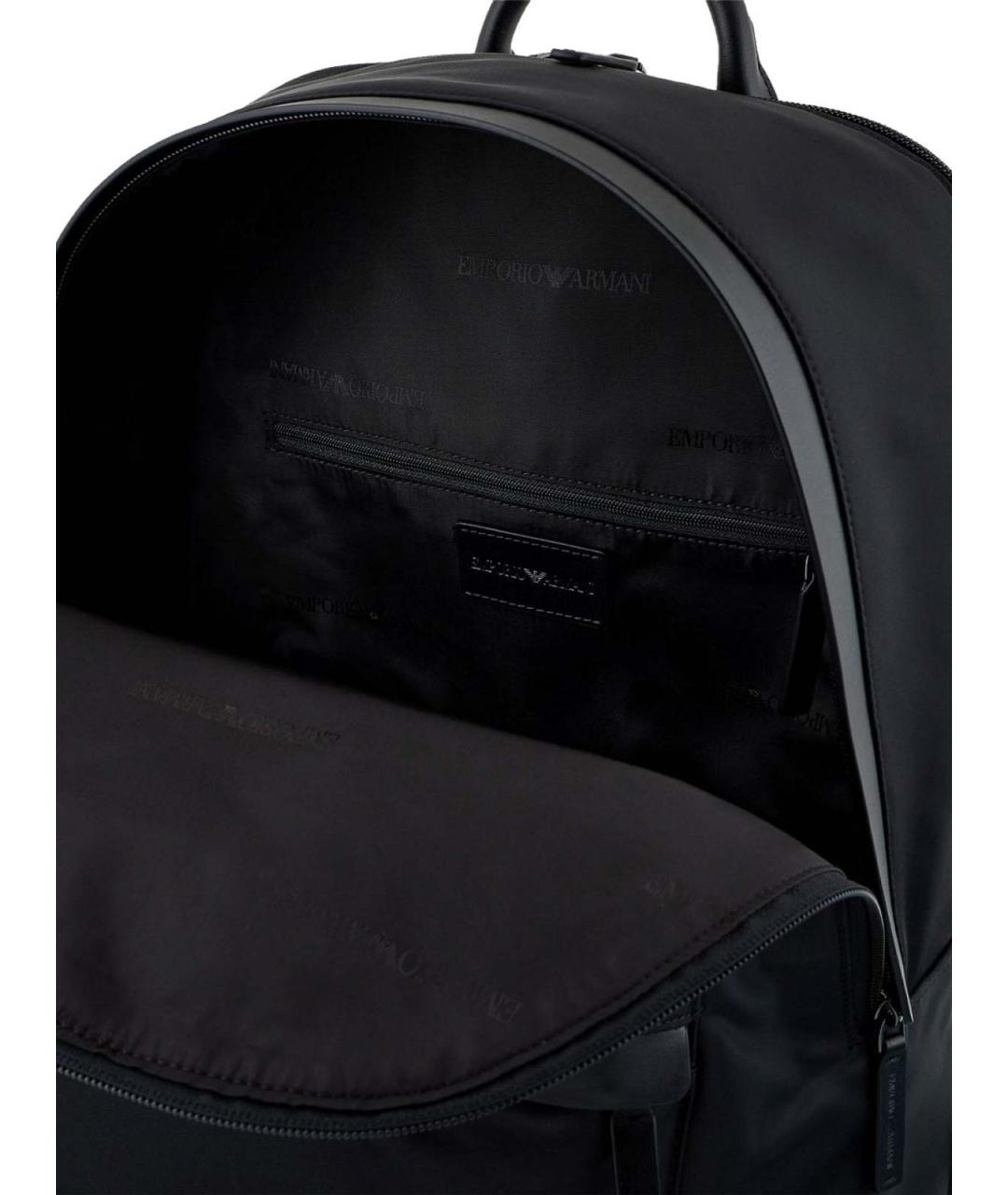 EMPORIO ARMANI Черный рюкзак, фото 2
