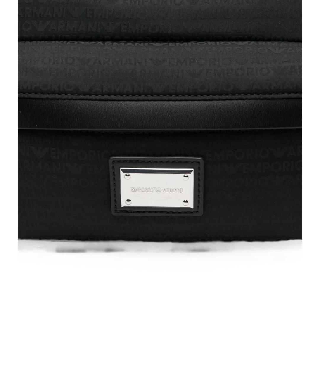 EMPORIO ARMANI Черная сумка на плечо, фото 2