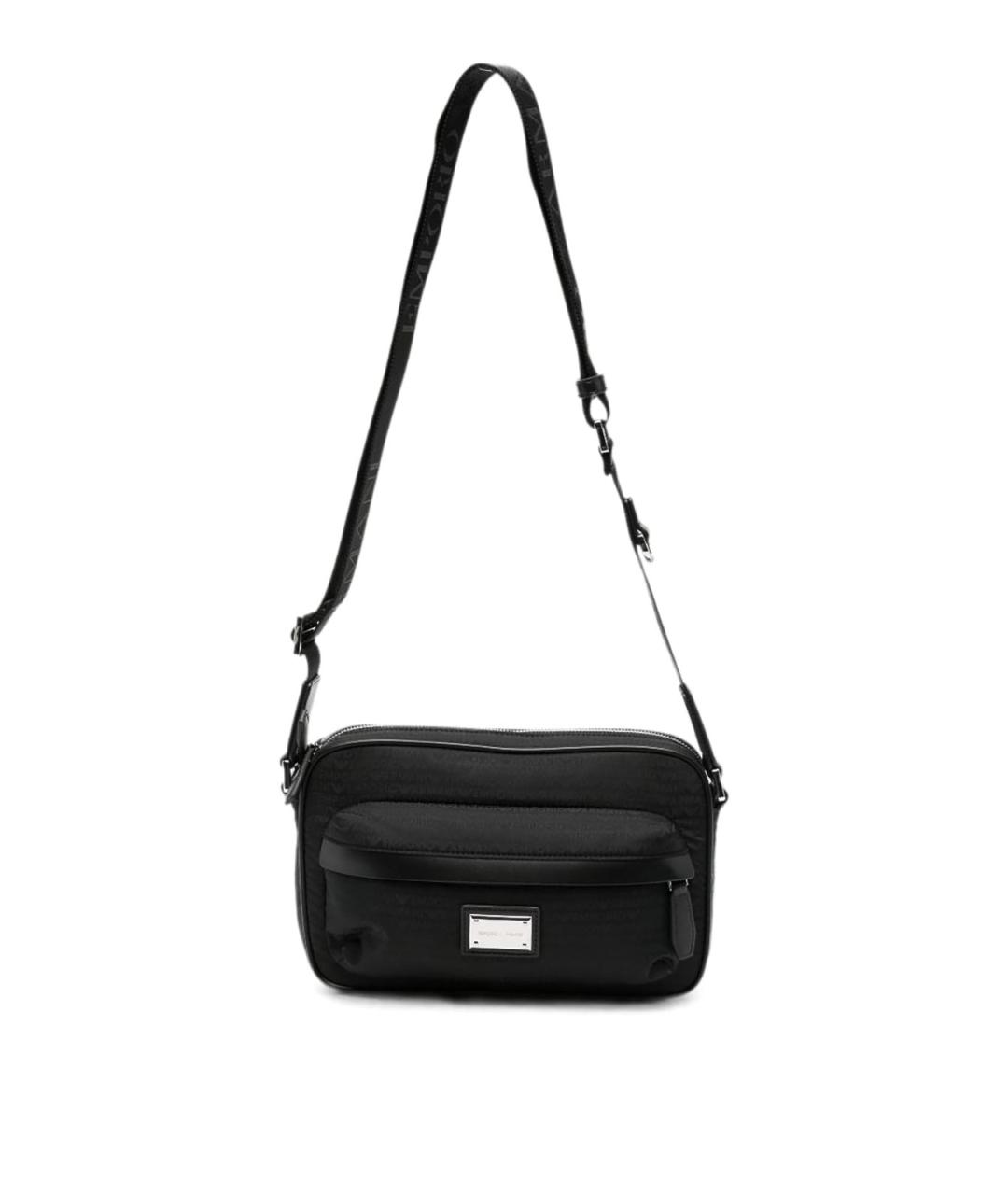EMPORIO ARMANI Черная сумка на плечо, фото 1
