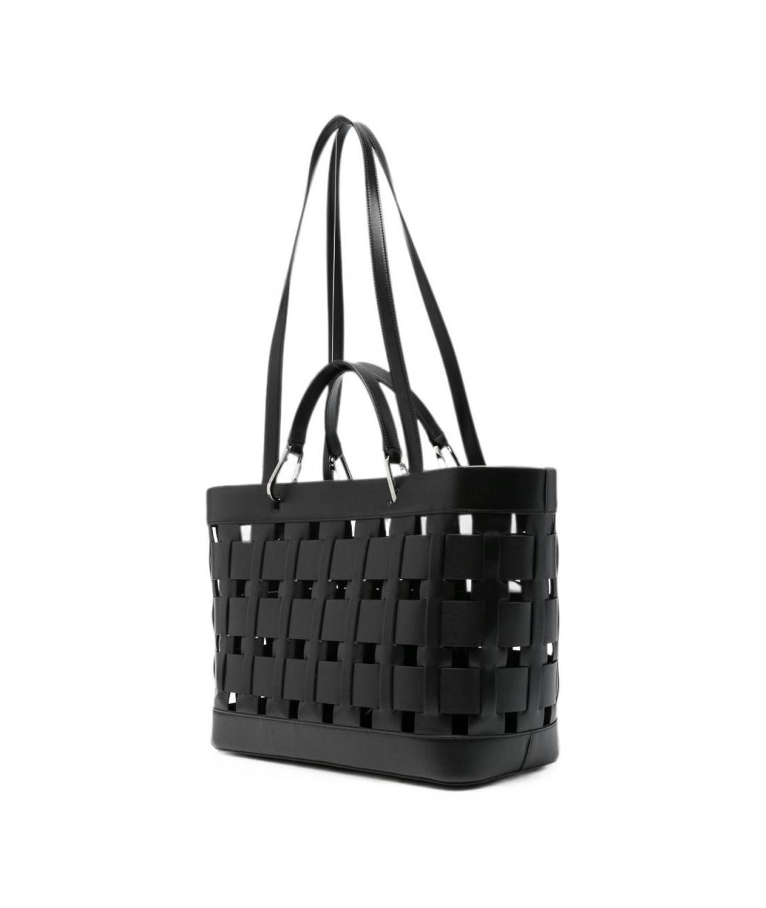EMPORIO ARMANI Черная сумка тоут, фото 3