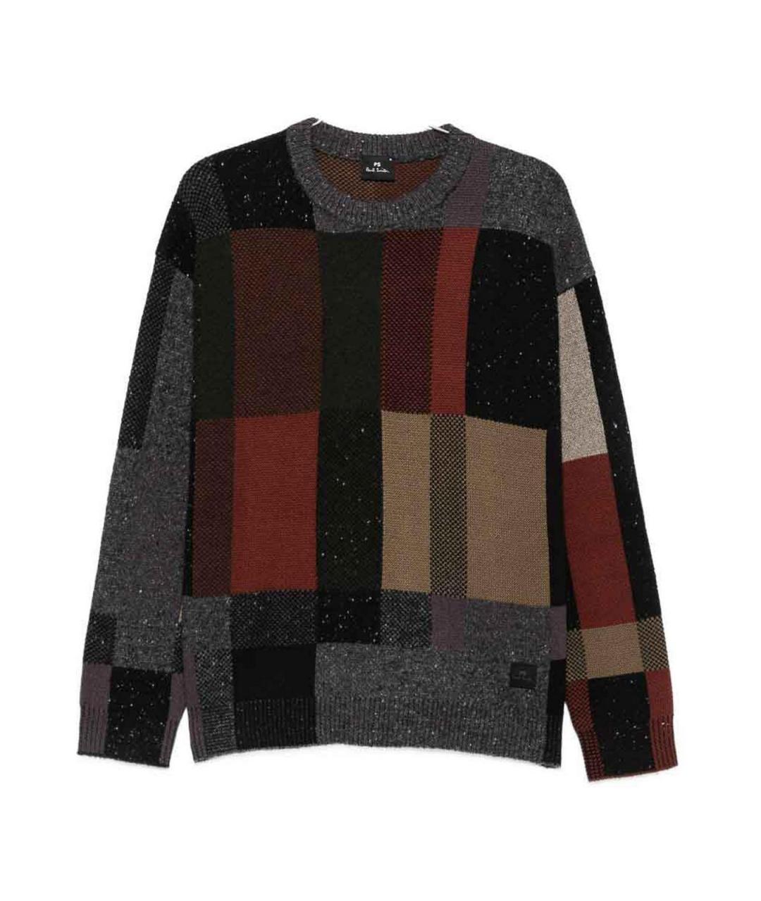 PAUL SMITH Мульти хлопковый джемпер / свитер, фото 1