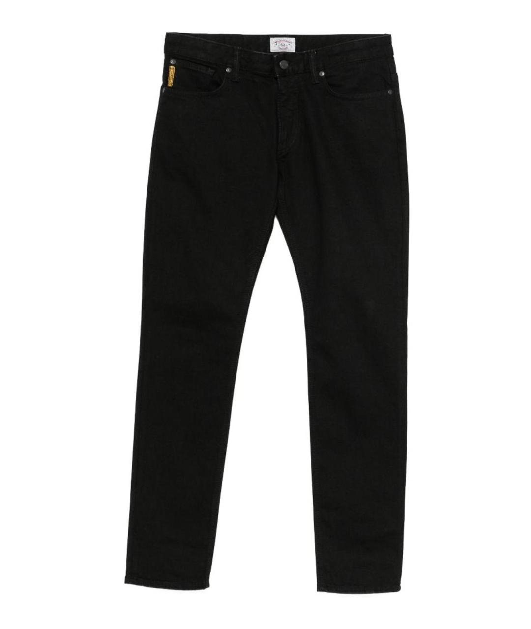 EMPORIO ARMANI Черные хлопковые джинсы скинни, фото 1
