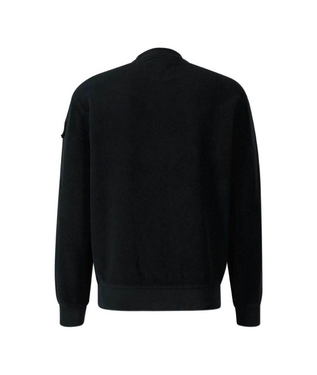 CP COMPANY Черный хлопковый джемпер / свитер, фото 5