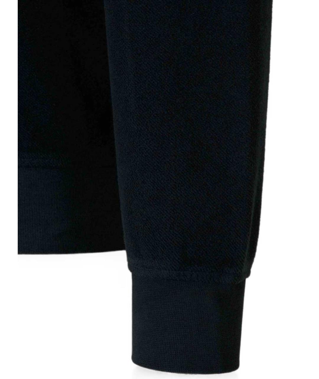 CP COMPANY Черный хлопковый джемпер / свитер, фото 2