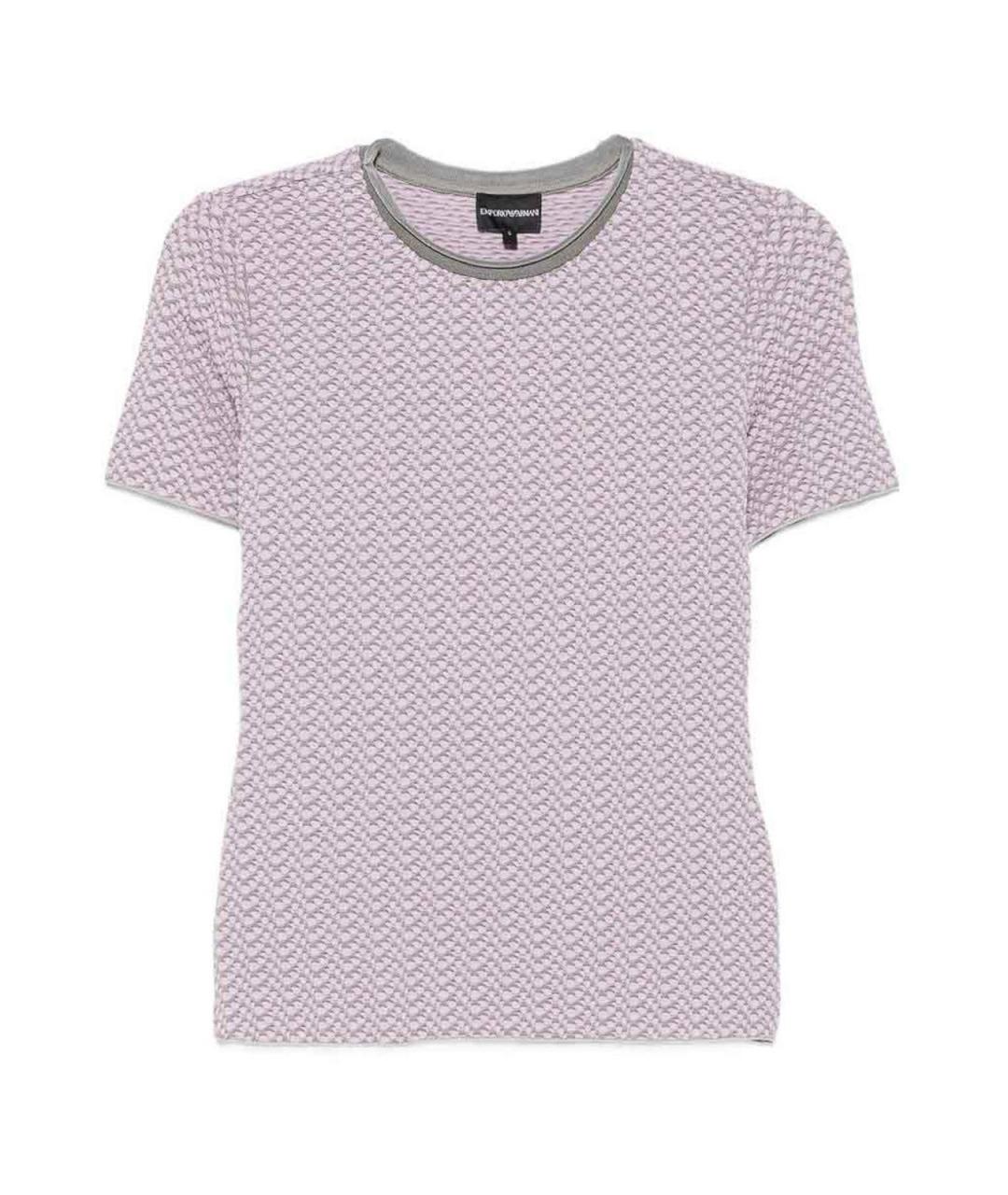 EMPORIO ARMANI Мульти полиэстеровая футболка, фото 1