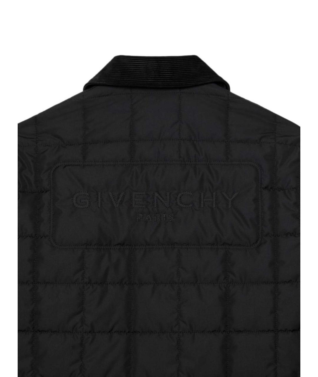GIVENCHY Черная полиэстеровая куртка, фото 6