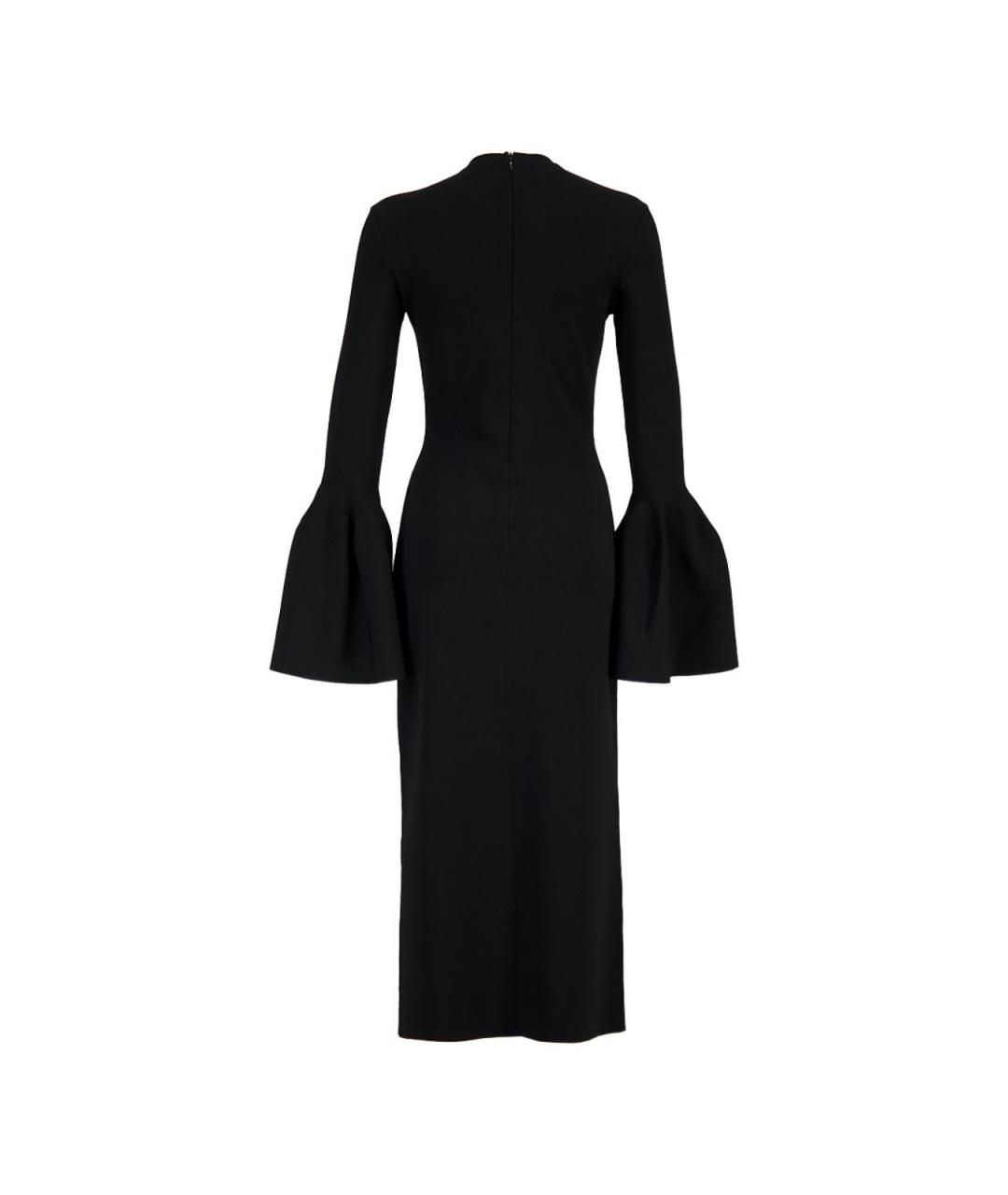 STELLA MCCARTNEY Черное полиэстеровое повседневное платье, фото 4