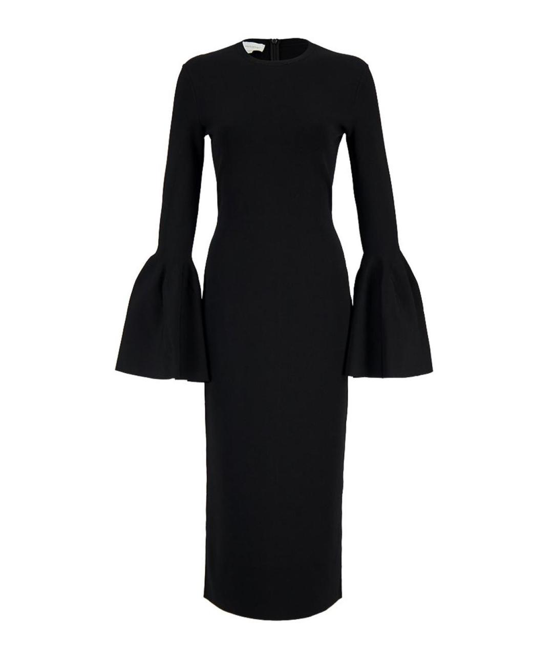 STELLA MCCARTNEY Черное полиэстеровое повседневное платье, фото 1