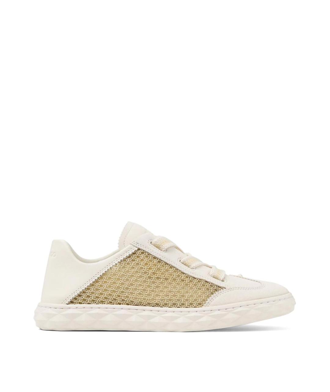 JIMMY CHOO Золотые кроссовки, фото 1