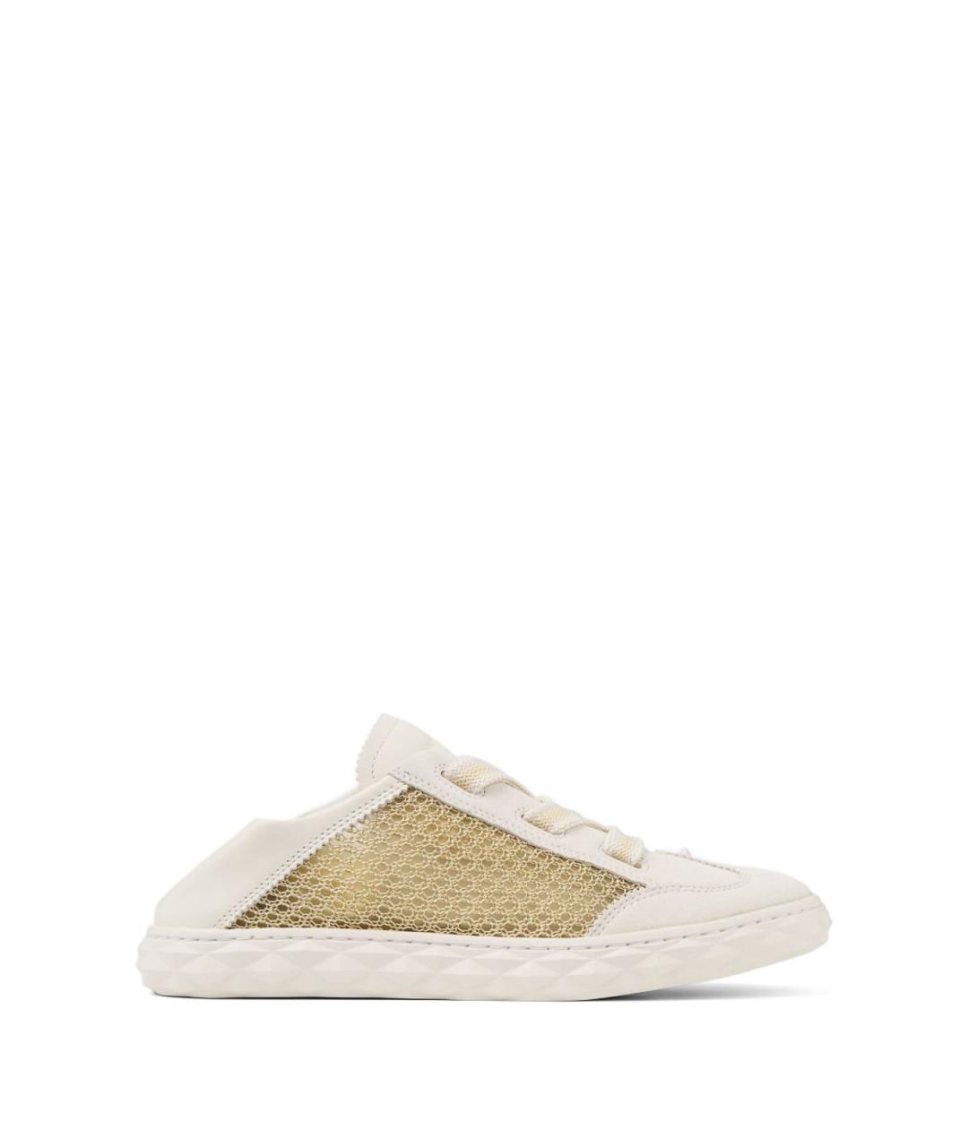 JIMMY CHOO Золотые кроссовки, фото 6