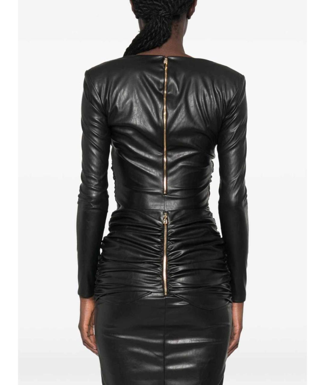 ELISABETTA FRANCHI Черное боди, фото 3