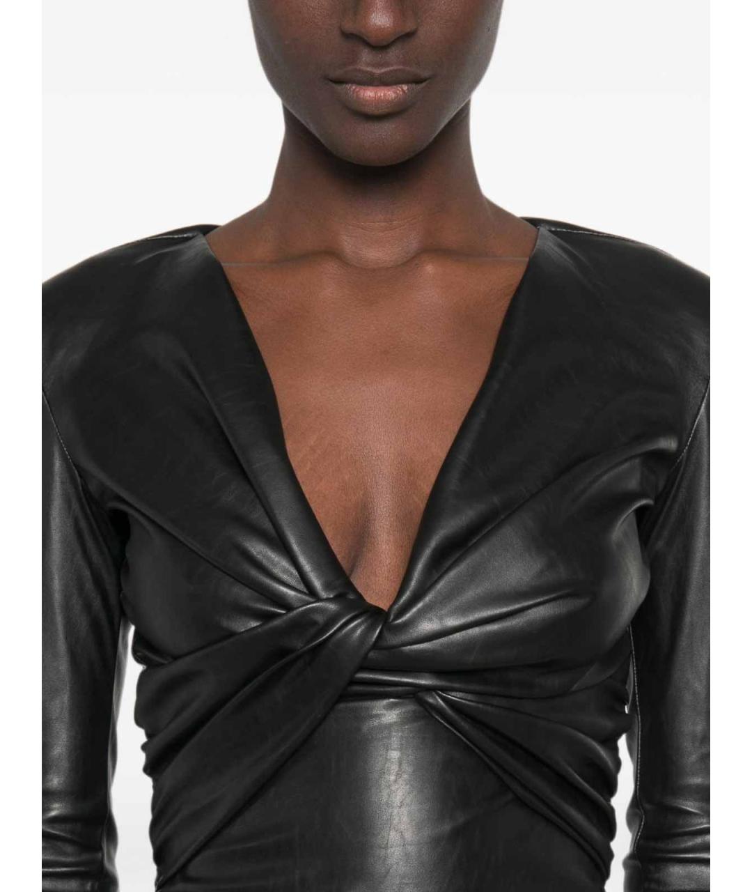ELISABETTA FRANCHI Черное боди, фото 4