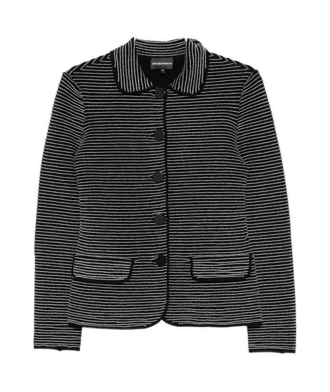 EMPORIO ARMANI Мульти полиэстеровый жакет/пиджак, фото 1