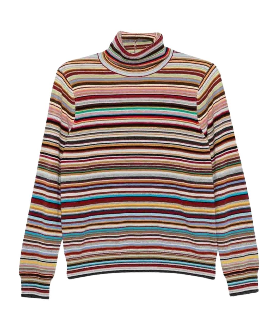 PAUL SMITH Мульти кашемировая водолазка, фото 1