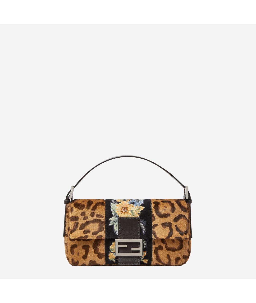 FENDI Мульти кожаная сумка через плечо, фото 5