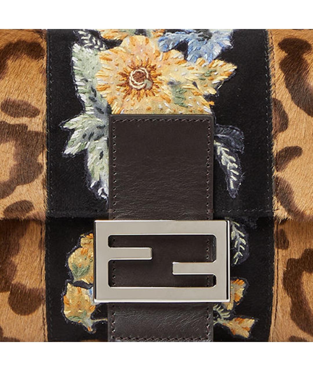 FENDI Мульти кожаная сумка через плечо, фото 4