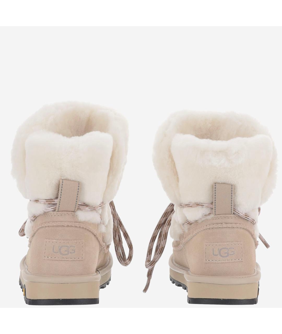 UGG Бежевые ботинки, фото 3