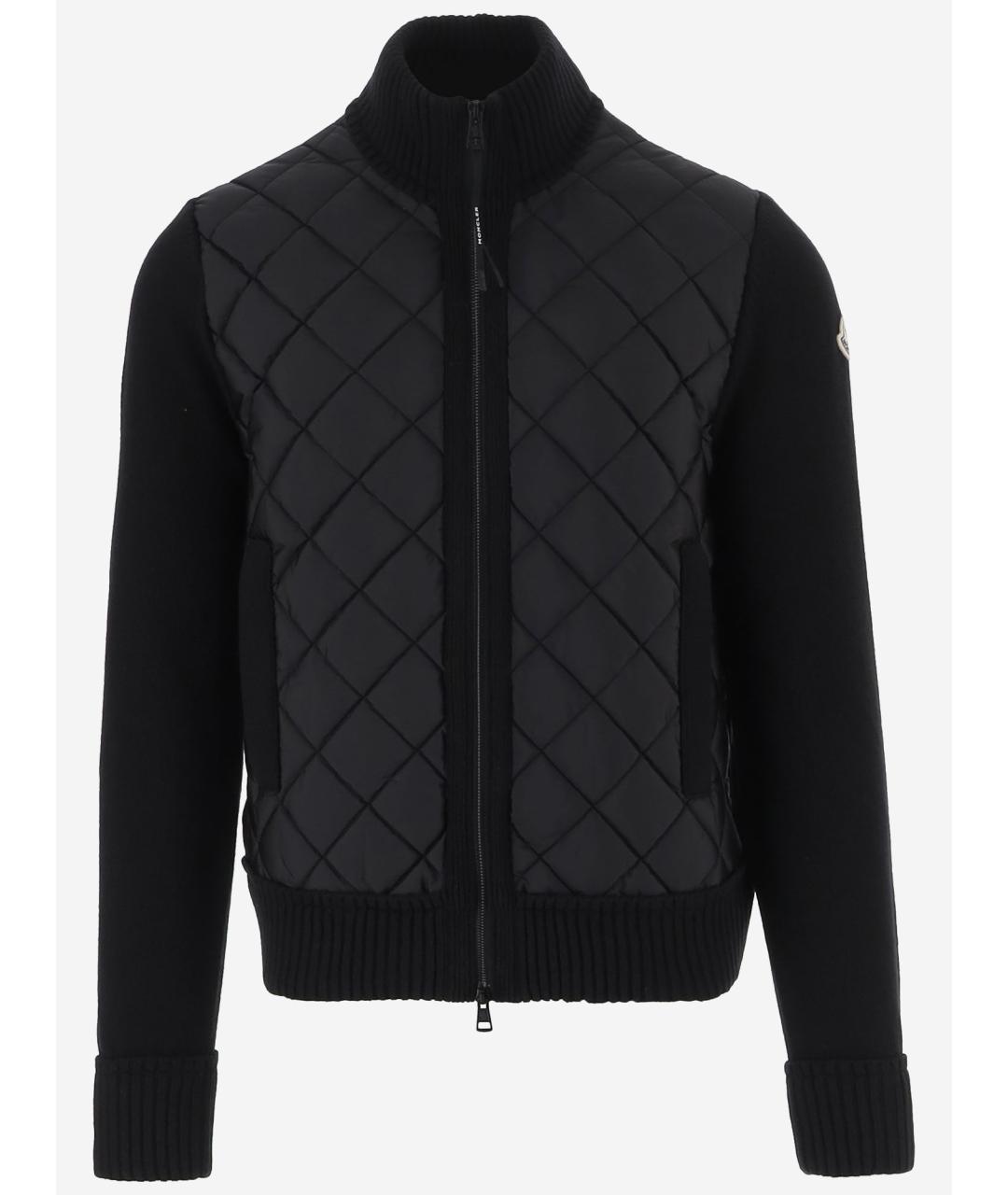 MONCLER Черный кардиган, фото 4