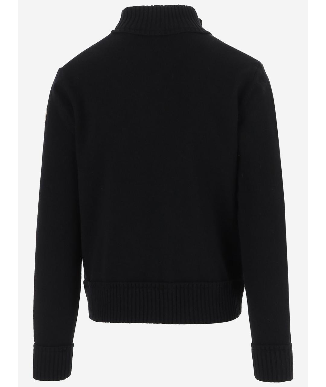 MONCLER Черный кардиган, фото 2