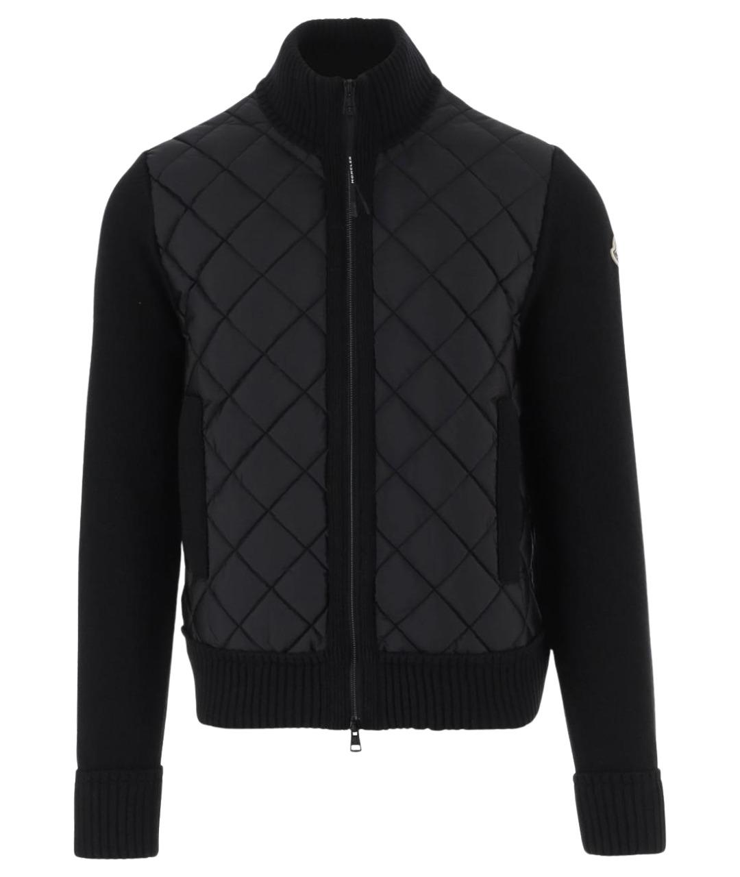 MONCLER Черный кардиган, фото 1