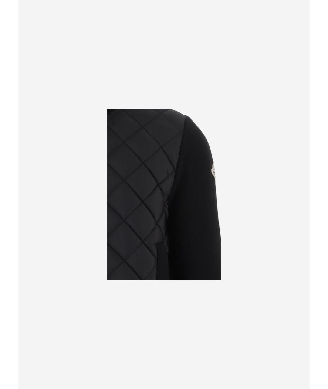 MONCLER Черный кардиган, фото 3