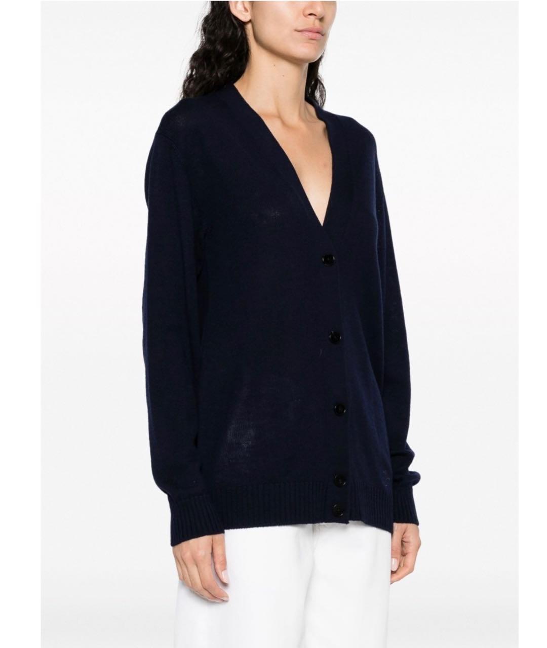 JIL SANDER Черный шерстяной кардиган, фото 4