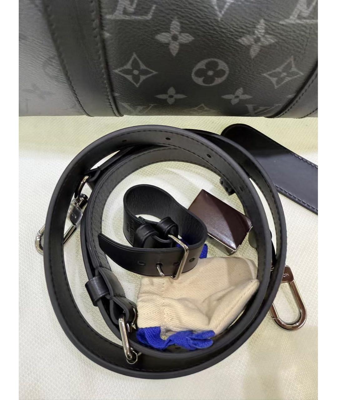 LOUIS VUITTON Синий чемодан, фото 4