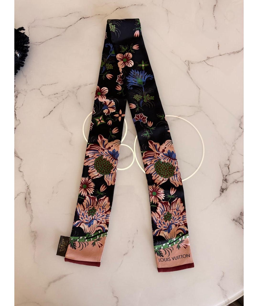 LOUIS VUITTON Мульти шелковый платок, фото 5