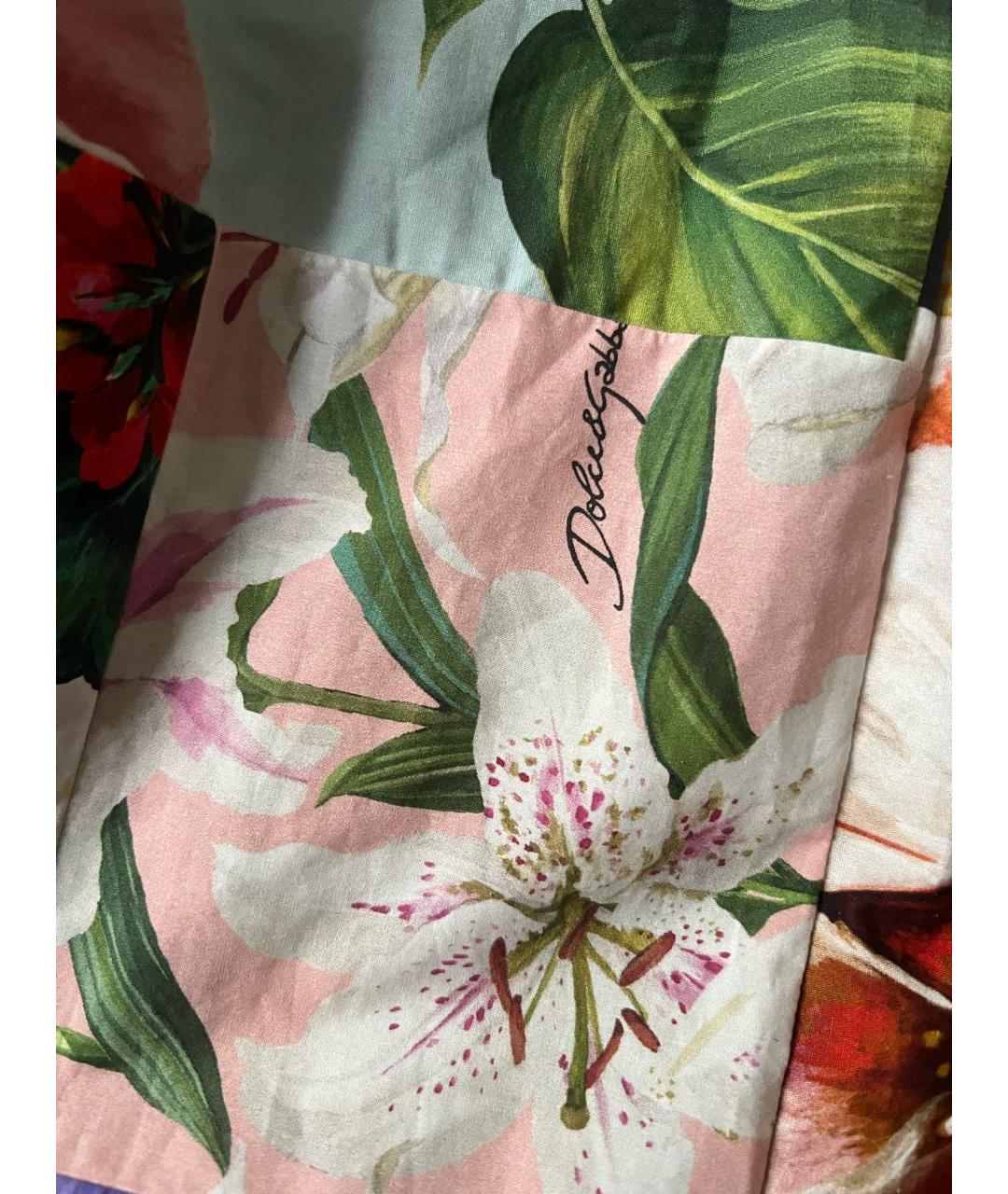 DOLCE&GABBANA Хлопковая юбка макси, фото 4
