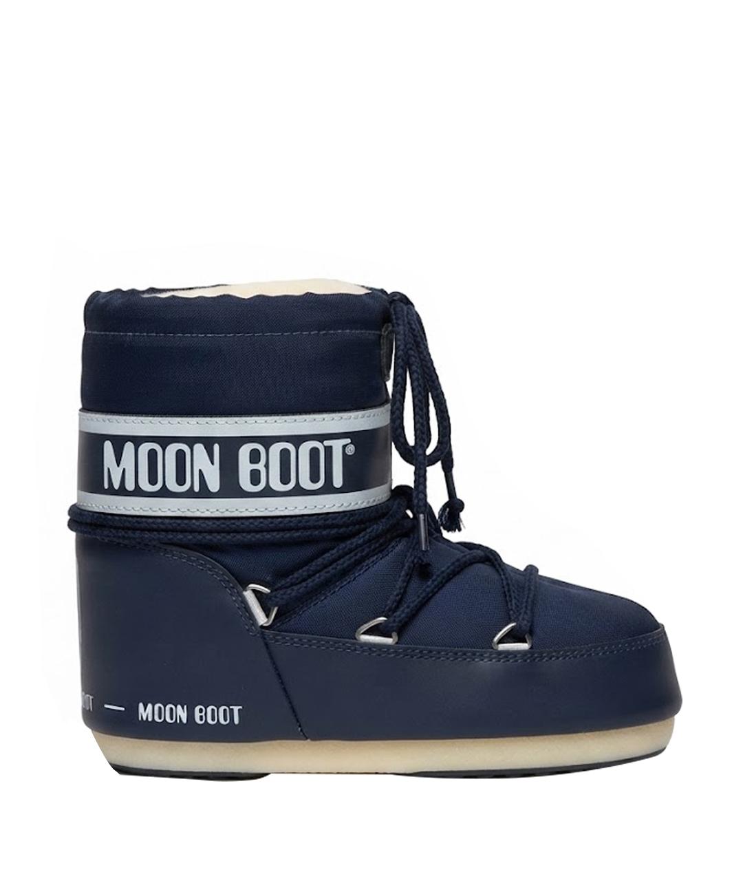 MOON BOOT Темно-синие сапоги, фото 1