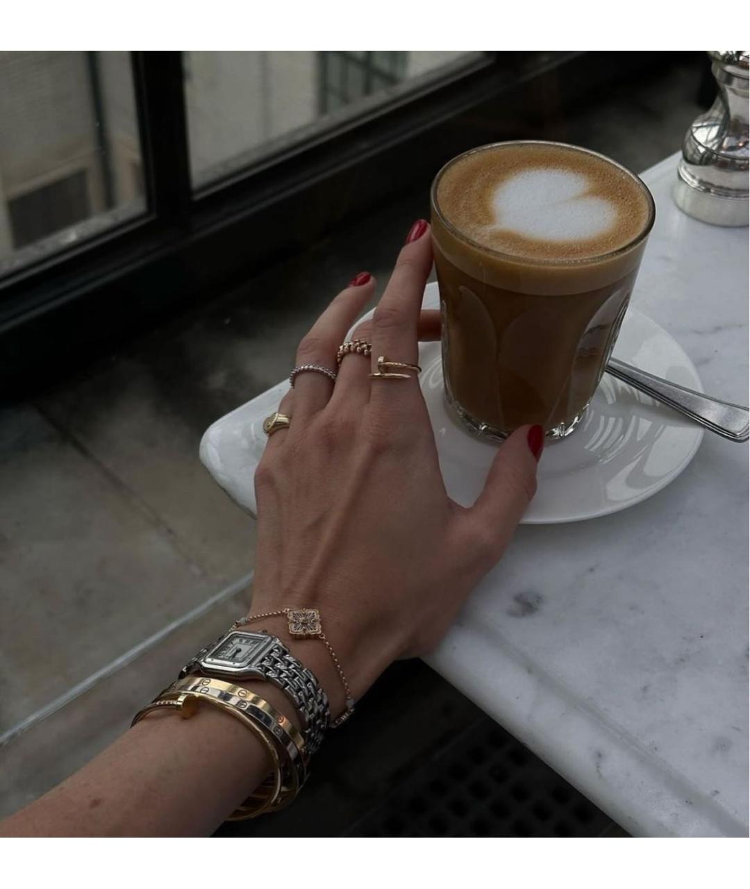 CARTIER Серебряные часы, фото 4