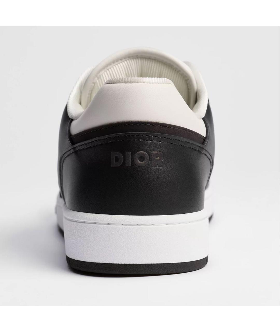 CHRISTIAN DIOR Синие кожаные низкие кроссовки / кеды, фото 3