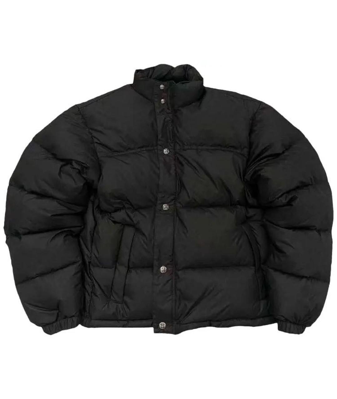 CHROME HEARTS Черный пуховик, фото 1