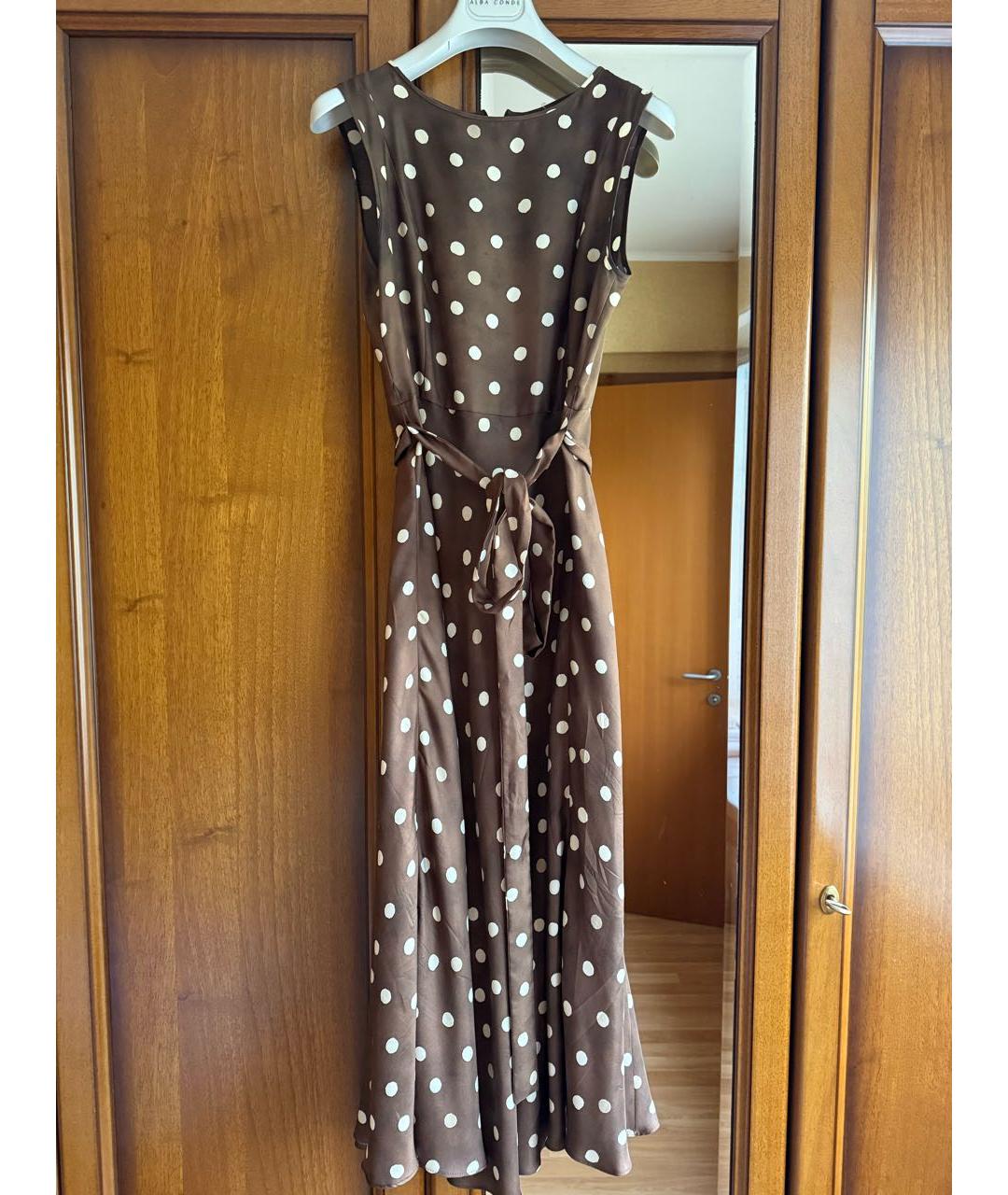 'S MAX MARA Шелковое повседневное платье, фото 5