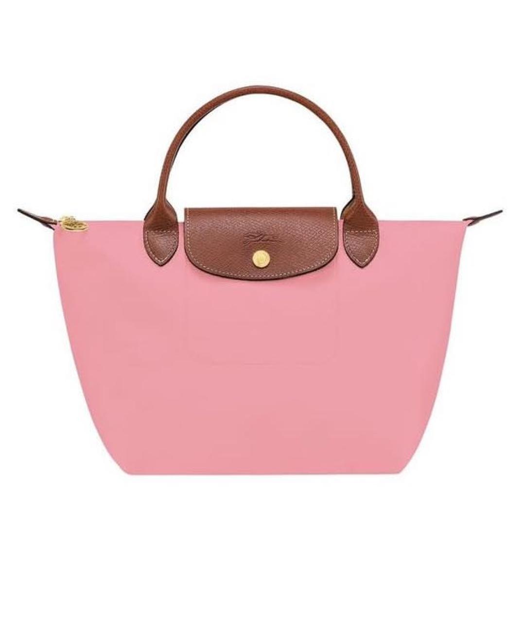 LONGCHAMP Розовая сумка тоут, фото 1
