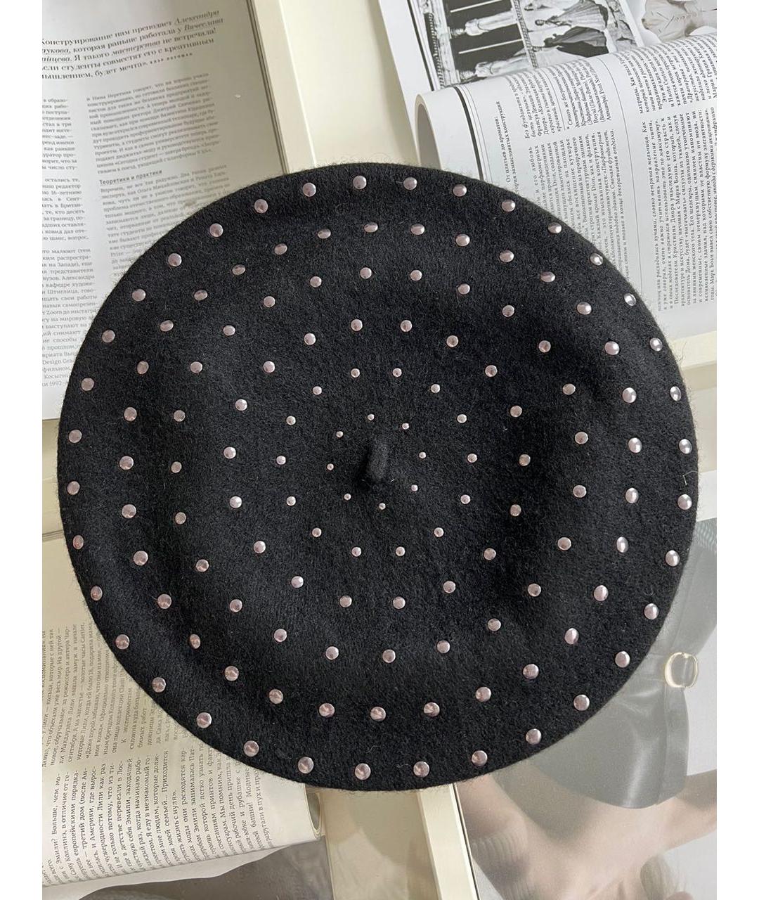 JUICY COUTURE Черная шапка, фото 3