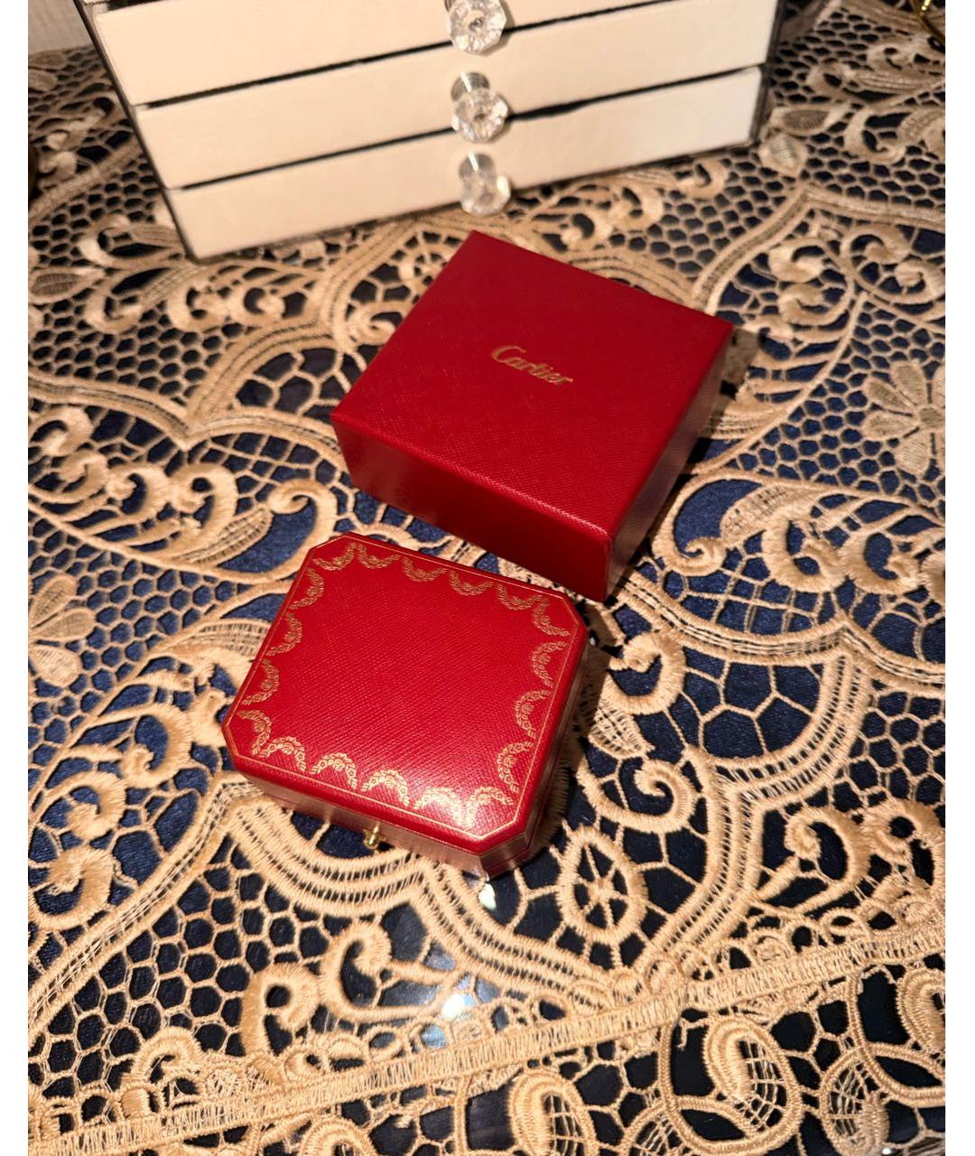 CARTIER Золотые серьги из желтого золота, фото 5