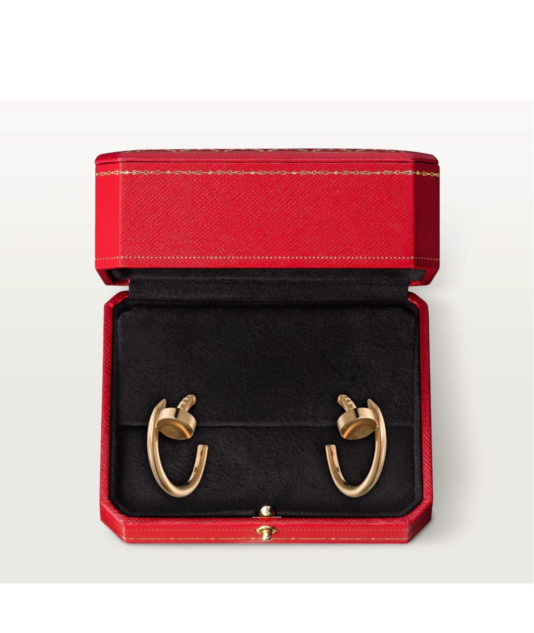 CARTIER Золотые серьги из желтого золота, фото 2