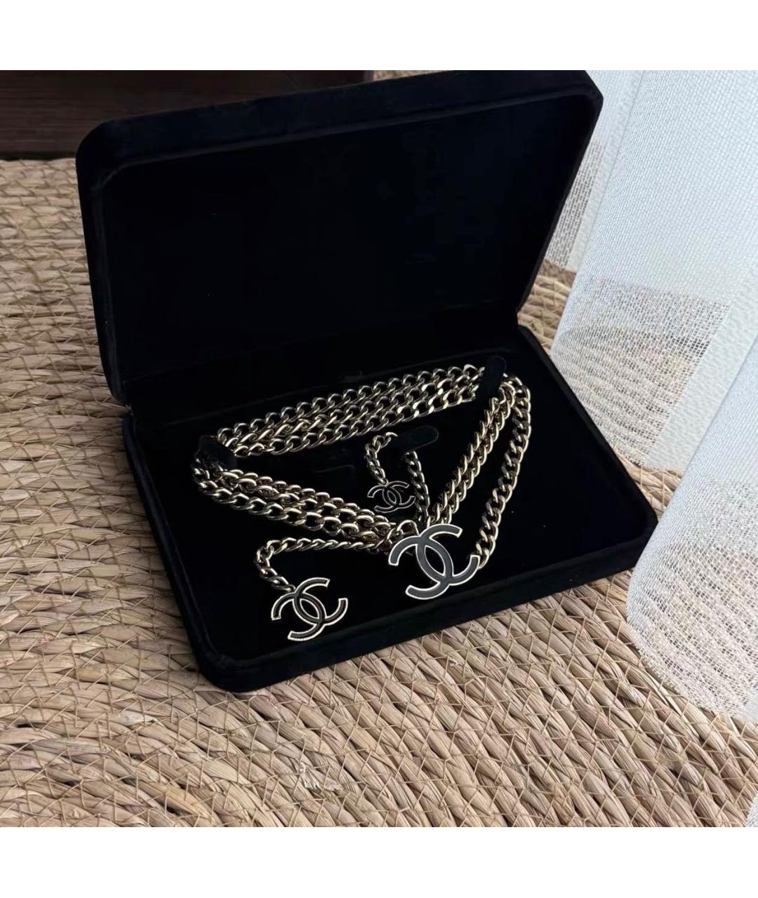CHANEL Черный ремень, фото 9