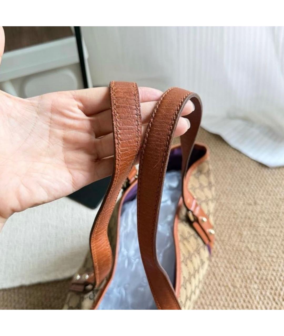 GUCCI Коричневая сумка тоут, фото 5