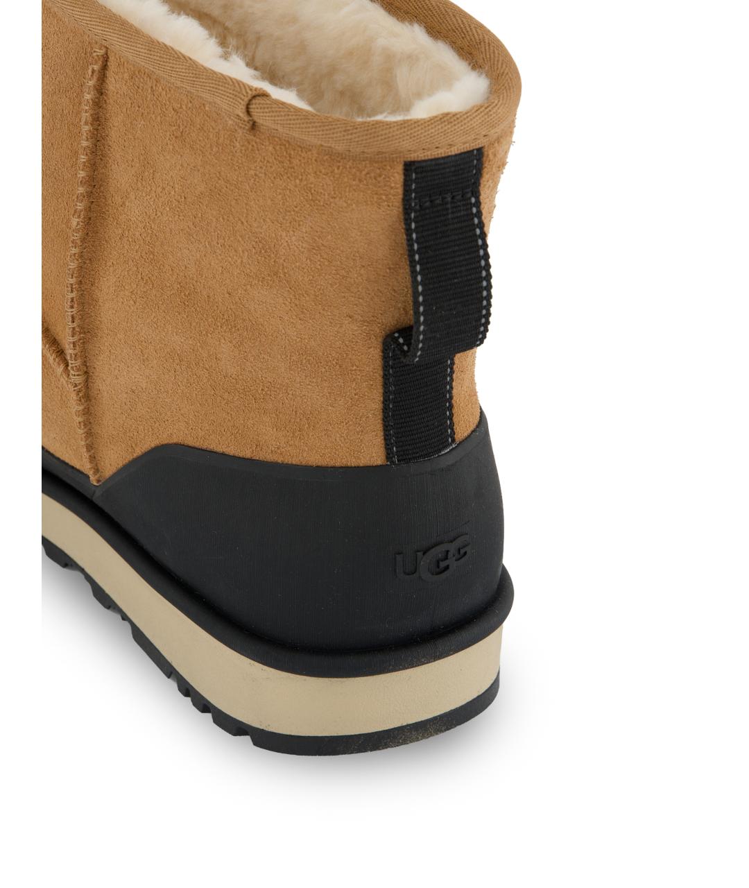 UGG Коричневые замшевые низкие ботинки, фото 4
