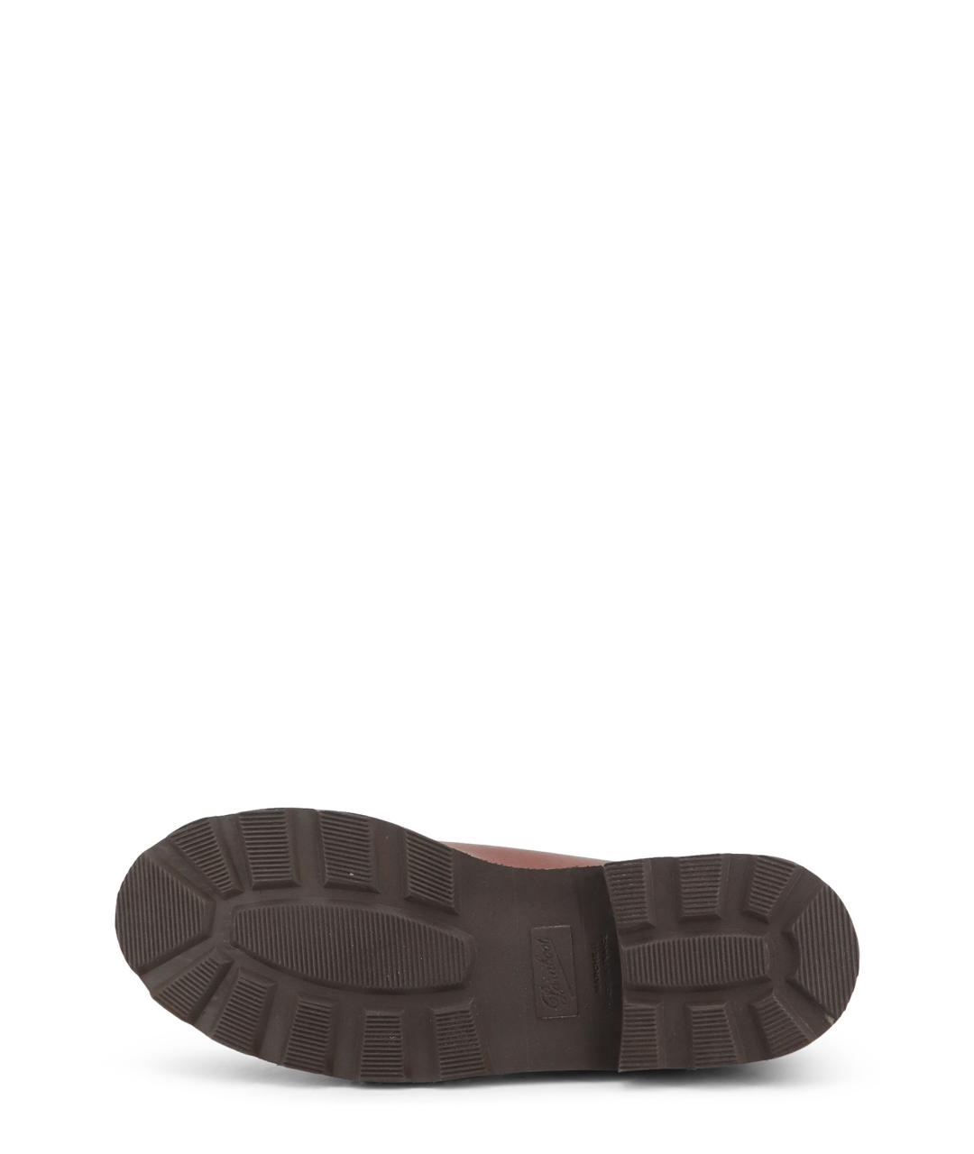 PARABOOT Коричневые кожаные низкие ботинки, фото 4