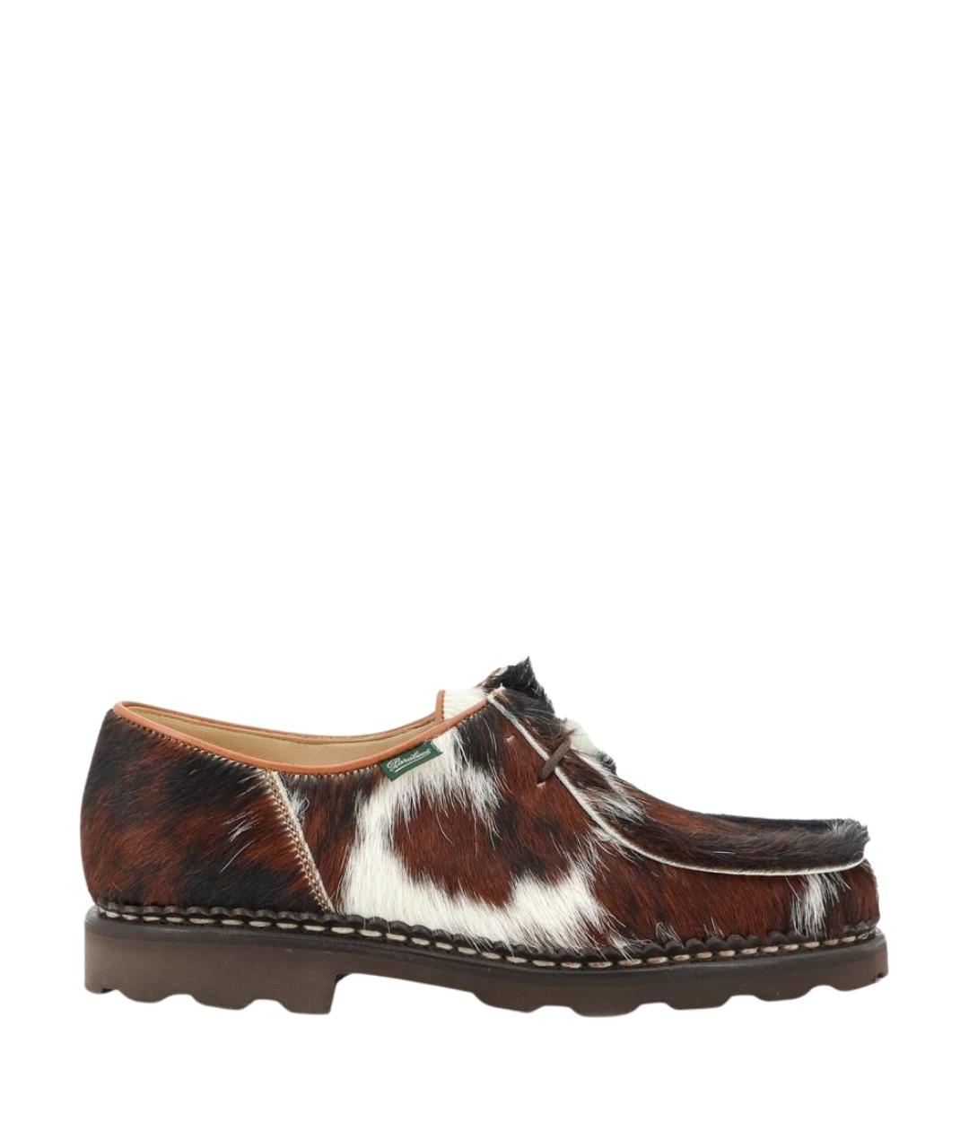 PARABOOT Мульти кожаные низкие ботинки, фото 1