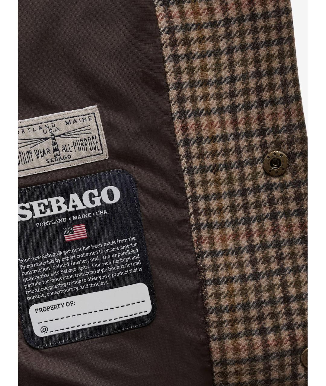 SEBAGO Бежевая шерстяная куртка, фото 3