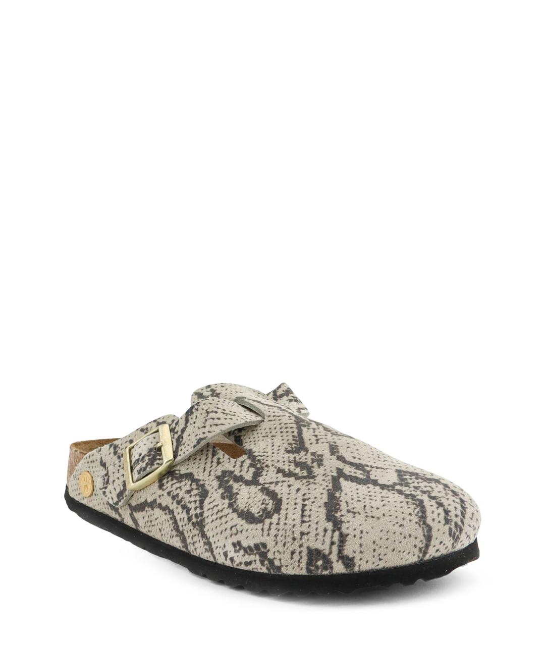 BIRKENSTOCK Мульти замшевые сабо, фото 2