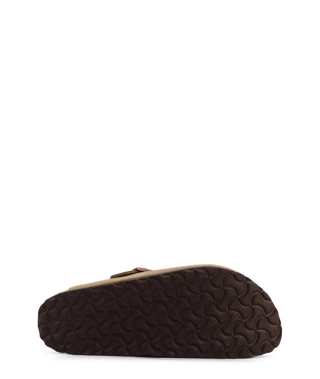 BIRKENSTOCK Коричневые замшевые сабо, фото 4