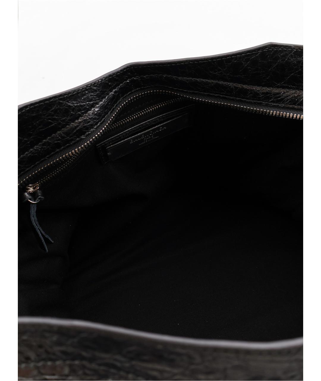 BALENCIAGA Серая кожаная сумка тоут, фото 5