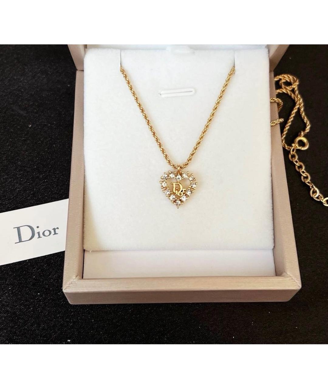 CHRISTIAN DIOR Золотое колье, фото 5