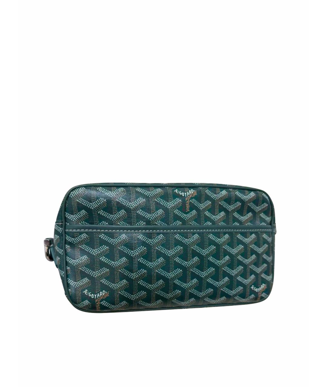 GOYARD Зеленая барсетка, фото 1